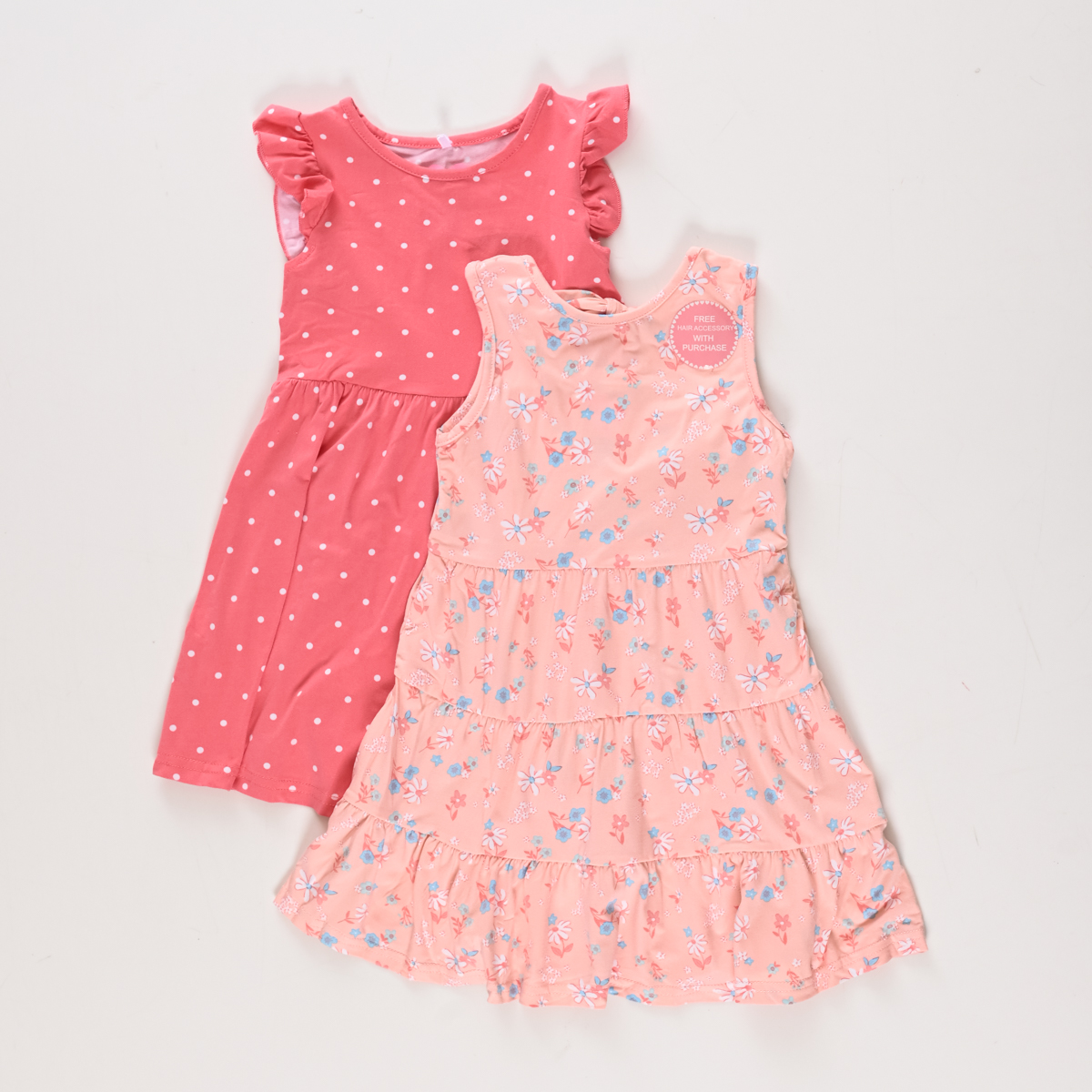 Micles Women's & Children's Clothing Freestyle Girls 2 Pk Dresses With Free  Hair Accessory (Sizes 7-12) New Holiday Collection Online