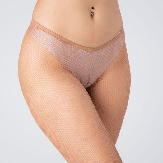 Glitter Fishnet Stockings low Scoop/waist by Micles 