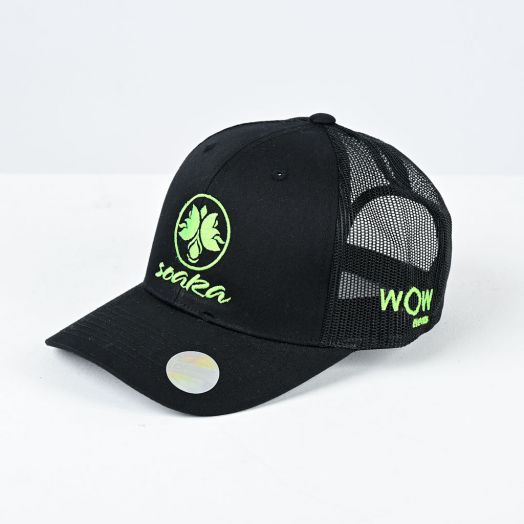 Soaka Trucker Hat W/Green Logo