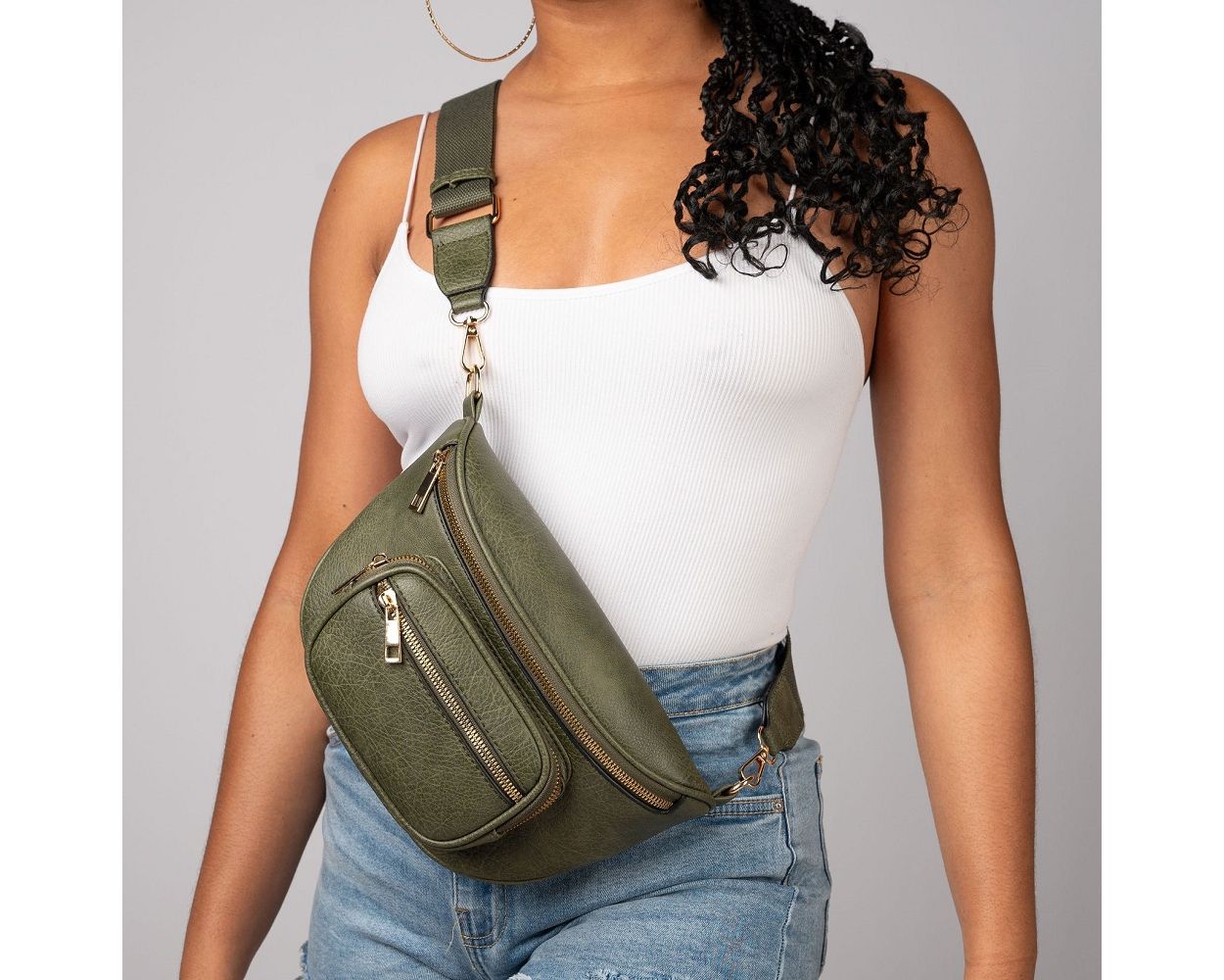 Double fanny pack store