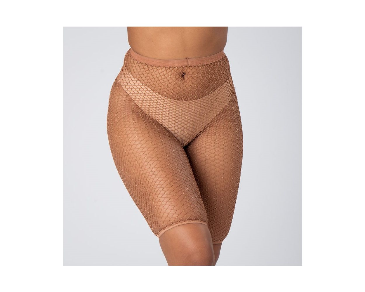 Micles Women s Children s Clothing High Waisted Glitter Fishnet Shorts New Holiday Collection Online